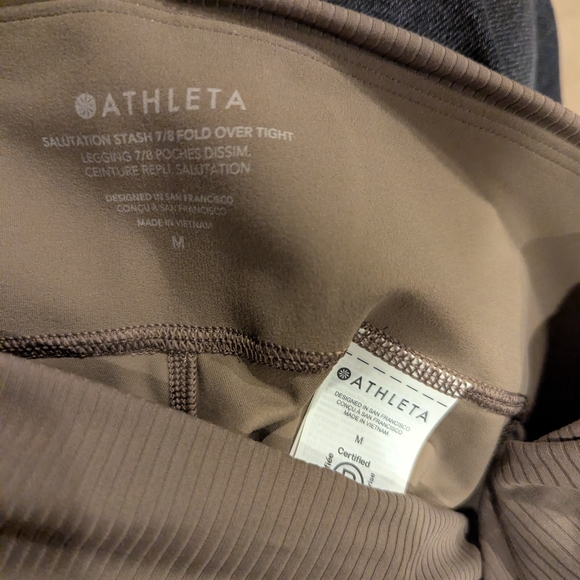Athleta Brown High-Rise Leggings - Picture 3 of 3